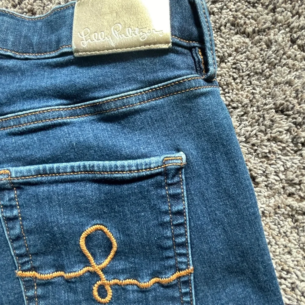 Lily Pulitzer denim jeans size 14 - Picture 5 of 5